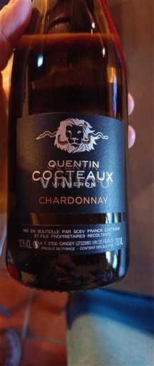 Loirevallei Quentin Cocteaux Chardonnay Niet-geïntegreerd