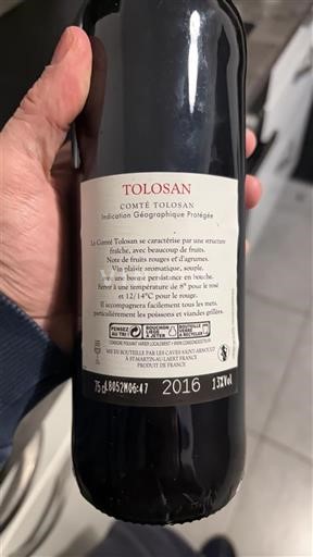 Zuidwest-Frankrijk Comté Tolosan Comté Tolosan 2016