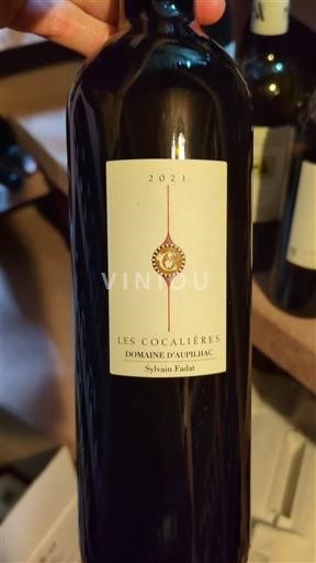 Languedoc Domaine Aupilhac Les Cocalières 2021