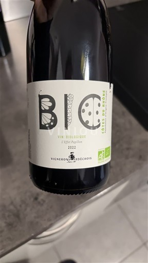 Rhône Valley Côtes-du-Rhône Vignerons Ardéchois L’Œil Papillon 2022