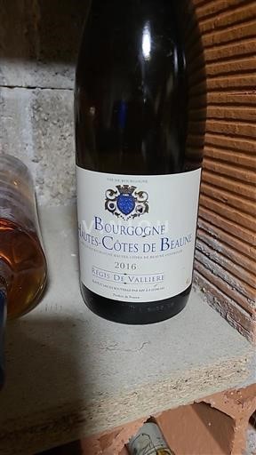 Burgundija Hautes Côtes de Beaune Régis de Vallière 2016