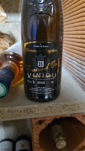Vale do Loire Coteaux-du-layon Domaine L'Angelière Grain d'Or 2010