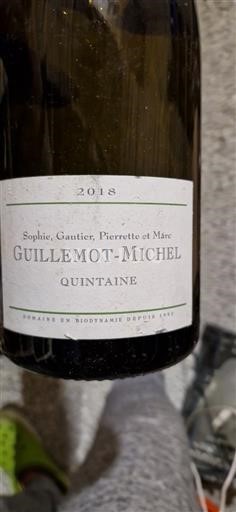Burgundija Mâcon in Mâcon-villages Guillemot-Michel Quintaine 2018