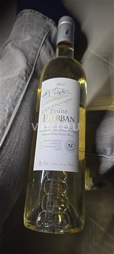 Rona dolina Muscat iz Beaumes-de-Venise Domaine Durban Fruité 2022