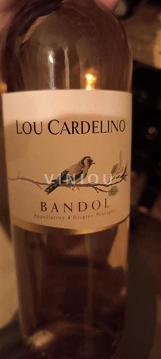 Provence Bandol Lou Cardelino Không niên vụ