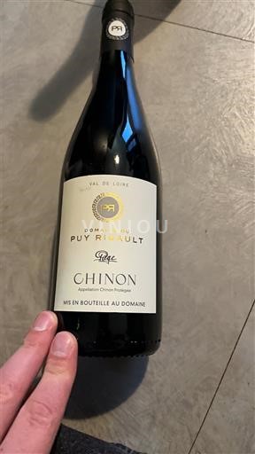 Vale do Loire Chinon Domaine Puy Rigault Não Sazonado