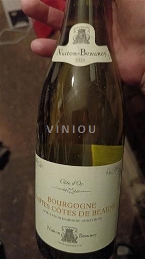 Burgundia Nespecificat Nuiton-Beaunoy 2019
