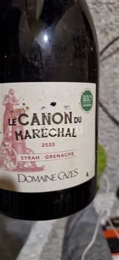 Languedoc y Rosellón Costas Catalanas Domaine Cazes Le Canon du Maréchal 2020