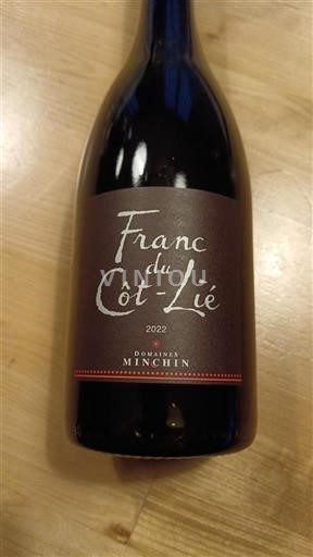 Valle della Loira Valençay Domaine Minchin Franc du Côt-Lié 2022