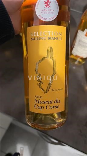 Korzika Muškat s Cape Corse Mulinu Biancu Sélection 2016