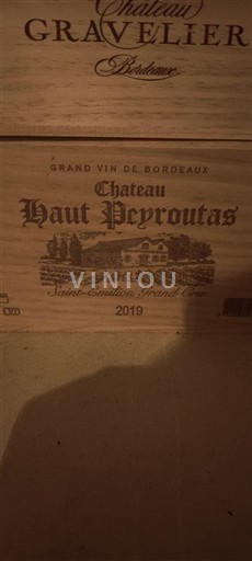 Burdeos Saint-Émilion Gran Cru Grand Cru Château Haut Peyroutas 2019