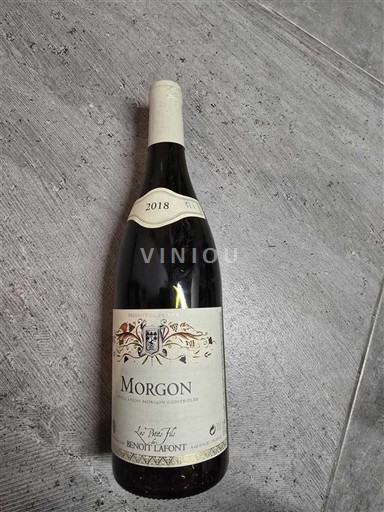 Beaujolais Morgon Benoit Lafont La Douby 2018