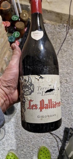 Rona dolina Gigondas Les Pallières Terrasse du Diable 2013