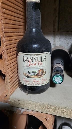 Roussillon Banyuls Grand Cru Cellier des Templiers henri caris 1995