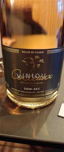 Loire Valley Crémant de Loire Les Bulles de Fleuray Cocteaux Amélie & Franck Non-Vintage