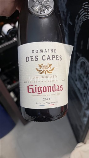 Rona dolina Gigondas Domaine S Capes 2021