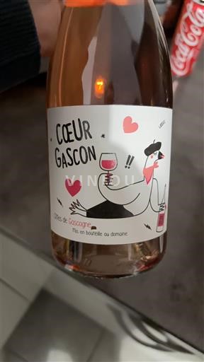 Sydvestfrankrig Côtes de Gascogne Coeur Gascon Ikke årgangsbestemt