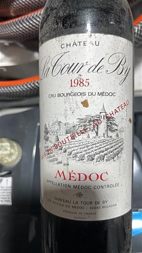 Bordeaux Médoc Château La Tour de By 1985