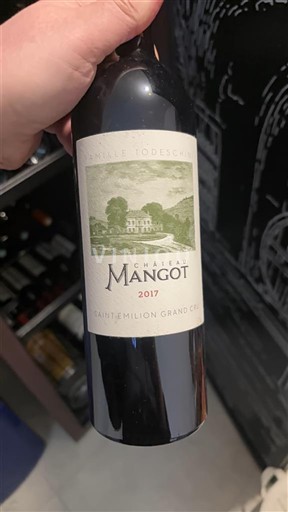 Burdeos Saint-Émilion Gran Cru Grand Cru Château Mangot 2017