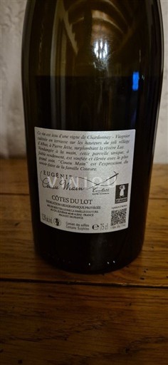 Zuidwest-Frankrijk Côtes du Lot Eugénie Causse Main 2024