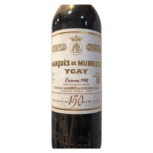 La Rioja Rioja Marqués de Murrieta Ygay Reserva 150 Aniversario 1998