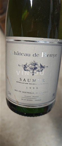 Valle del Loira Saumur Château Parnay 1999