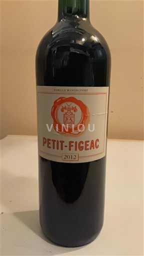 Burdeos Saint-Émilion Petit-Figeac 2012