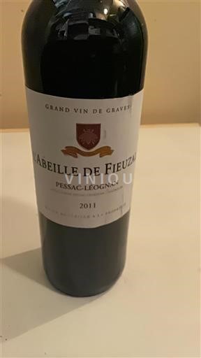 Bordeaux Pessac-Léognan Château Fieuzal L'Abeille de Fieuzal 2011