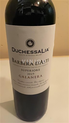 Piemonte Barbera d'Asti Duchessa Lia Galanera 2019