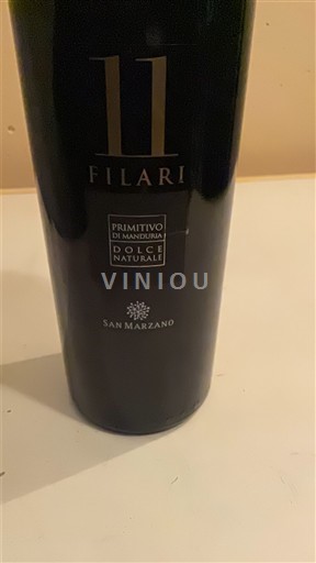 Puglia Không được chỉ định San Marzano 11 Filari 2020