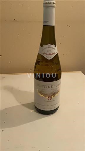 Savoie og Bugey Roussette de Savoie Caveau Bugiste Réservée 2015