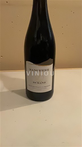 Vallée de la Loire Sancerre Durand 2015