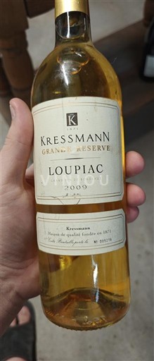Bordeaux Loupiac Kressmann Grande Réserve 2009