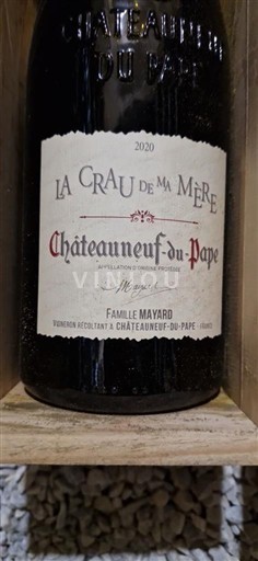Rhônevallei Châteauneuf-du-Pape Famille Mayard La Crau de Ma Mère 2020