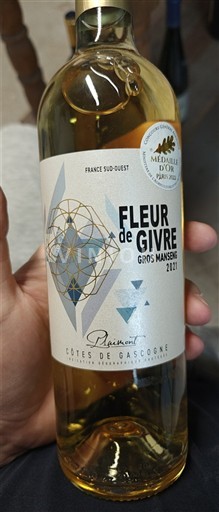 Sudoeste Côtes de Gascogne Plaimont Fleur de Givre 2021