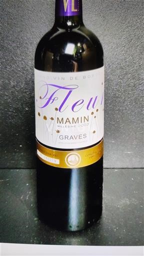 Wines Rouge sec Fleur Mamin 2003 France Bordeaux Graves AOC