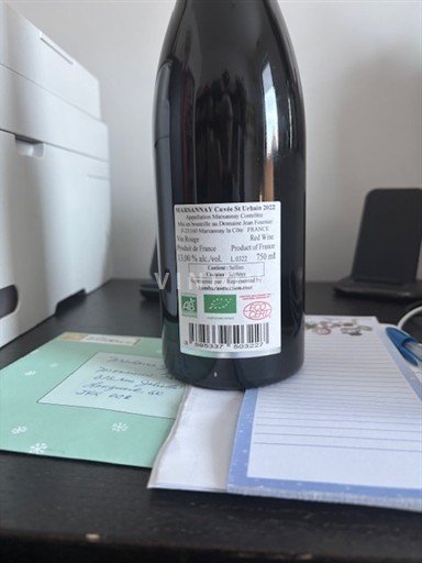 Burgundsko Marsannay Domaine Jean Fournier St Urbain 2022