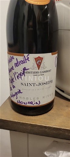 Rona dolina Saint-Joseph Héritiers Gambert Cave de Tain Nobles Rives Neleten.