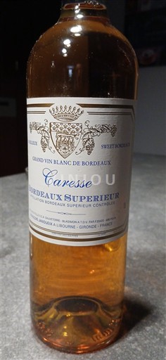 Viinit Blanc moelleux Caresse Non millésimé Ranska Bordeaux Bordeaux Supérieur AOC