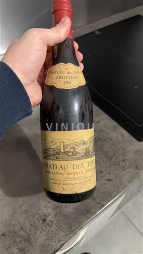 Beaujolais Brouilly Château S Tours 1982