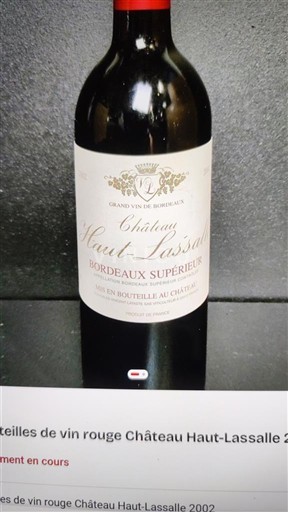 Burdeos Bordeaux superior Château Haut-Lassalle 2002