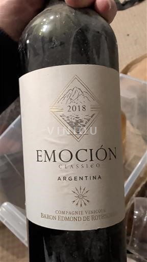 Mendoza Compagnie Vinicole Baron Edmond de Rothschild Emoción Classico 2018