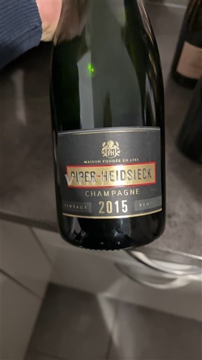 Champagne Sâm-panh Piper-Heidsieck 2015