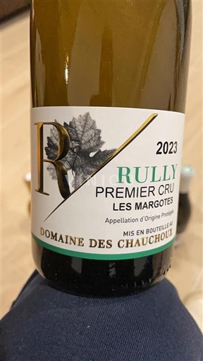 Burgundi Rully Premier Cru Domaine S Chauchoux Les Margotes 2023