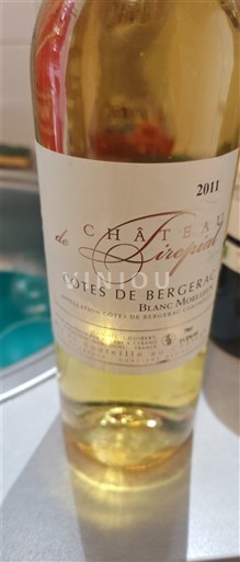 Tây Nam Côtes-de-bergerac Château Tirepial 2011