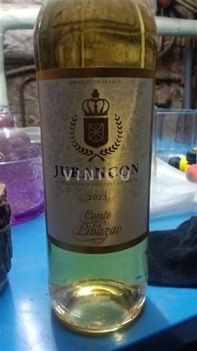 Lounais-Ranska Jurançon Comte Libiszac 2023