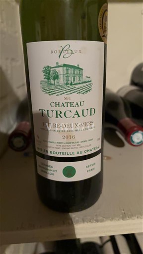 Bordeaux Entre-deux-mers Château Turcaud 2016
