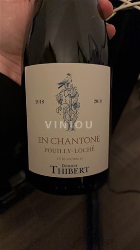 Burgund Pouilly-loché Domaine Thibert En Chantone 2018
