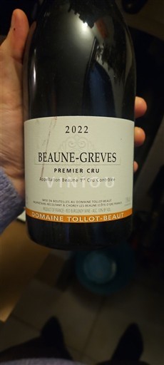 Bourgogne Không được chỉ định Premier Cru Domaine Tollot-Beaut Beaune-Greves 2022