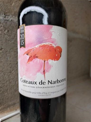 Languedoc and Roussillon Coteaux de Narbonne Villa d’Erg à Lieugues 2015